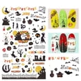 thumbnail image 4 of 10 Uds. De pegatinas para decoración de uñas, Navidad, Halloween, decoración de uñas DIY, pegatina para manicura 3D, 10 Uds., 4 of 8