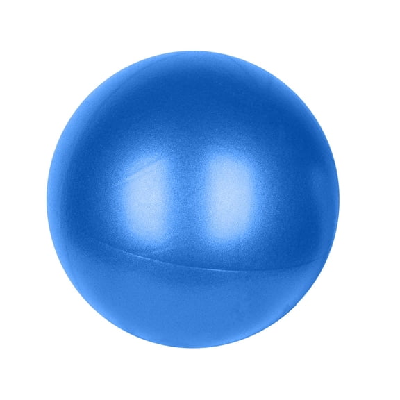 Exercise Ball, Yoga Ball, 25cm PVC Anti-Burst Stability Fitness Ball, Blue, Health Safety Durable Material