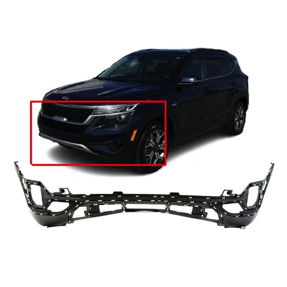 DCP Front Lower Bumper Cover For 2021-2023 Kia Seltos Primed 86512Q5300 KI1015117