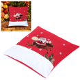 thumbnail image 3 of Funda De Almohada Navideña, Funda De Cojín, Suave Con Cremallera Oculta, Agradable Para La Piel Para Decoración Del Hogar, Regalo De Navidad, 3 of 7