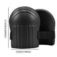 thumbnail image 3 of Professional Foam Knee Pads for Gardening and Work, Lightweight Non-Slip Protective Knee Mats with Adjustable Straps, Black, 1 Pair, 3 of 3