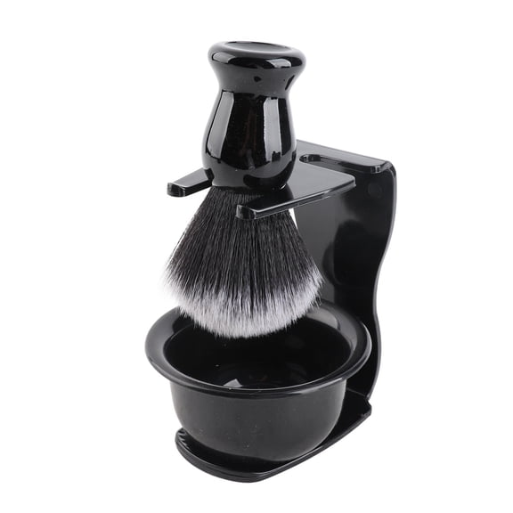 Brynna Men Beard Shaving Tool Brush 3pcs Beard Shaving Brush Bowl Holder Men Beard Cleaning Face Hair Style Tool Set