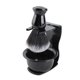 thumbnail image 3 of Herramienta De Afeitado De Barba Con Cuenco Negro, Juego De Afeitado De Barba Con Soporte Para Cepillo, Brocha De Afeitar Para Hombres Y Padres, 3 of 7