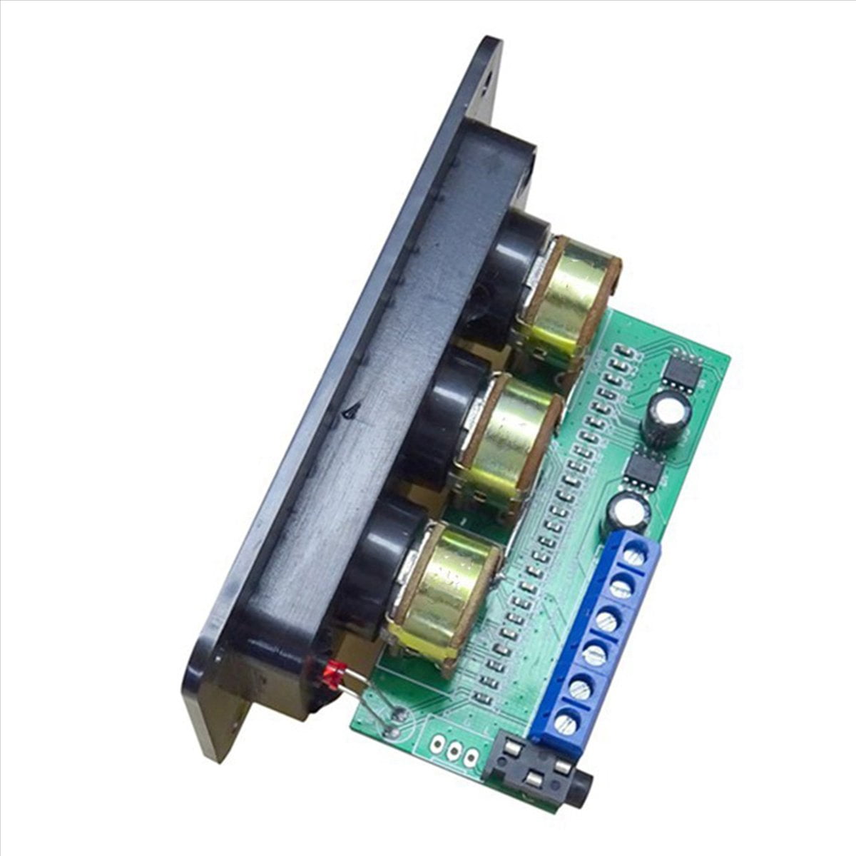 5X Digital Power Amplifier Board Stereo Amp NS4110B Sound Amplifier 2X20W HIFI Amplificador Treble Tone, with Panel