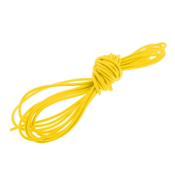 Cuerda elástica Prettyia Cuerda elástica Cuerda de choque para techos canotaje 5m amarillo