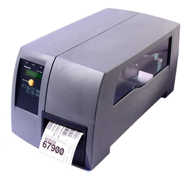 Restored Intermec PM4i Industrial Thermal Barcode Label Printer  203 dpi, USB/Network/Wireless Connectivity with Integrated Rewinder - PM4G040000301020 (Refurbished)