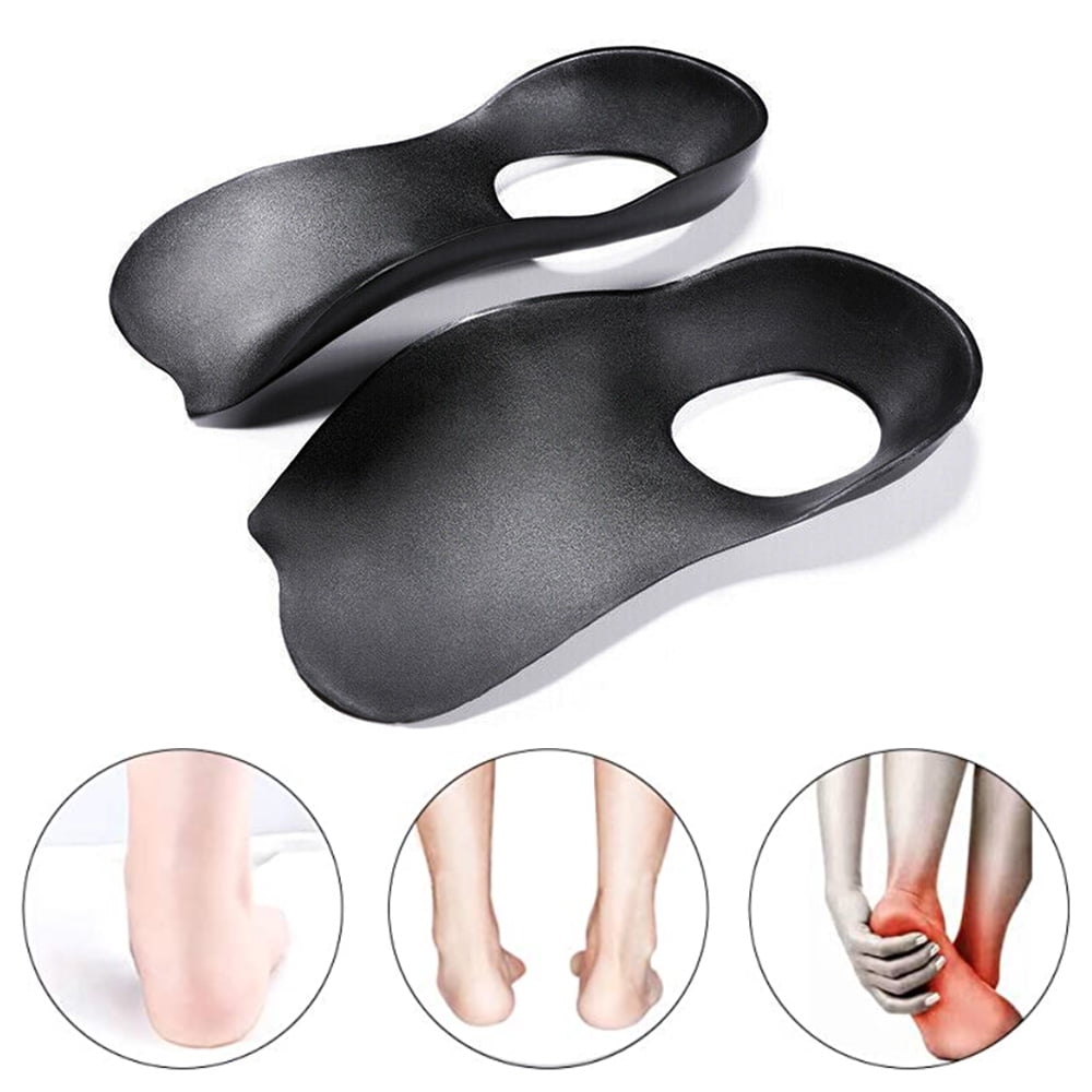 Flat Foot Orthopedic Insole Arch Support Shoe Insert Pads Cushion Pain Relief 