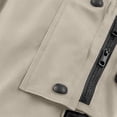 thumbnail image 6 of Men's Casual Straight Cargo Pants, Trousers, Joggers, Elastic Waist Drawstring Stretchy Lightweight Breathable Quick Dry, Multi-Pocket Relaxed Fit, Daily Gym Hiking Streetwear, 6 of 7