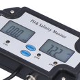 thumbnail image 3 of PH‑2685 DC 6V Mini Water Quality Tester Professional High Accuracy ATC Salinity PH Hydroponic MonitorEU Plug 230V, 3 of 5