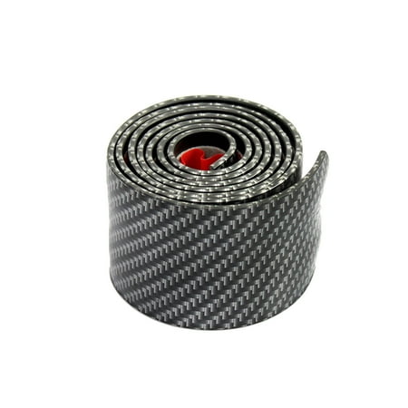 Custom Door Sill Plate (Car Door Sill Cover Strip 1M Carbon Fiber Style Threshold Step Guard Strip Stickers Plate Anti-Kick Scratch Panel Protector (5cm)