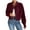 Wine, variant on Corduroy Jacket Women, Yigetop Womens Cropped Corduroy Jacket Loose Button Down Long Sleeve Shacket Coat Jackets for Women Trendy Black L