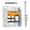 140pcs, variant on #8 Self Drilling Drywall Anchors and Screws Kit, 140Pcs Plastic Wall Hangers, 75LB Heavy Duty Sheetrock Mounting Hardware