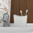 thumbnail image 4 of nu steel Elegant Collection Toothbrush holders for bathrooms Storage Bathroom Vanity Countertop, 4 of 5