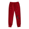 thumbnail image 3 of Sakmal Womens Sweatpants Wide Leg Joggers Pants Graphic Red Casual Hiking Sweatpants Women XXL, 3 of 4