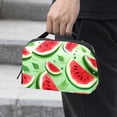 thumbnail image 2 of Watermelon Portable Oxford Cloth Charger Case with Waterproof Design - 5.9x9.44x3.14 in - PC Case, Storage Pouch, Cable Organizer Desk, Cable Box Organizer, 2 of 6