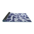 thumbnail image 2 of Ahgly Company Indoor Rectangle Abstract Blue Modern Area Rugs, 8' x 10', 2 of 4