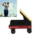 thumbnail image 4 of Club Grip Trainer Simulator, Black Club Swing Trainer Plastic Aluminum Alloy Lightweight Improve Stability  for Practice, 4 of 7