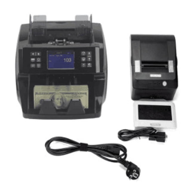 Money Counter Machine Value Cash Register Intelligent Bill Counter With Image Sensor Multi Currency Fake Money Detector Uv Machine ,User Friendly