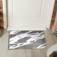 thumbnail image 2 of kjfeif Fiber Lock Carpet with Non Slip Backing Soft Polyester Doormat In Stylish Pattern for Entrance Hall Bedroom Living Room Kitchen Or Bathroom, 2 of 5