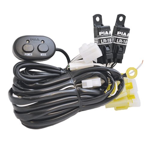PIAA 34210 PIAA Wiring Harness up to 100W Dual Light Systems LR18 x 2