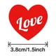 thumbnail image 4 of Pegatinas con forma de corazón para sellar, decoración de San Valentín, 500 unidades Rojo, 4 of 9