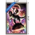 thumbnail image 3 of James Booker - Evil Cat Dinosaur on Taco Wall Poster, 14.725" x 22.375" Framed, 3 of 6
