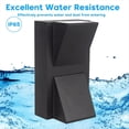 thumbnail image 5 of Lámpara de Pared LED para Exteriores, Impermeable, de Doble Cabezal, Color Negro Mate, Ideal para Patio, Puerta de Entrada y Entrada., 5 of 5