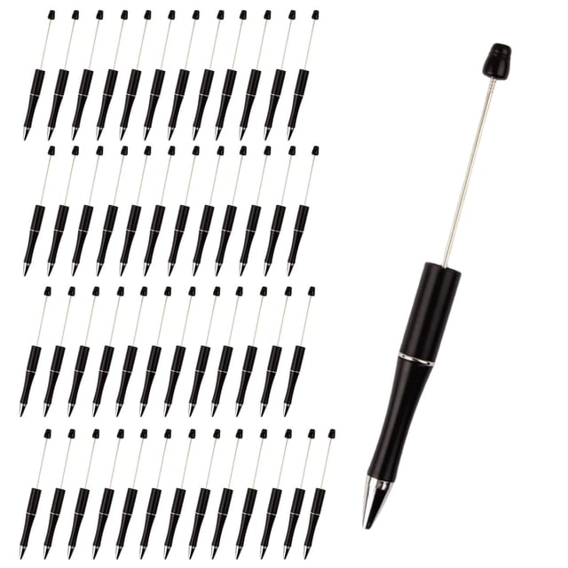 Bolígrafo de 50 Piezas de 1,0mm, Bolígrafo para Recuerdos , Bolígrafo para Dibujar, Artículos de Papelería para Exámenes, Regalos para Negro Macarena Bolígrafo