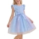 thumbnail image 3 of Vestido de Fiesta de Navidad de las Niñas de Pecho Delgado sin Mangas Cintura Acanalada Falda Francesa Cinchada para Dormir Vestido de Navidad de Ocio Diario Niña Bebé, 3 of 7