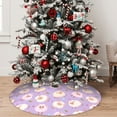 thumbnail image 5 of Yiaed Sheeps Print Christmas Tree Skirt , Tree SkirtsTree Mat for Christmas Winter Holiday Indoor Decorations-48", 5 of 7