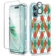 thumbnail image 1 of Funda GVIEWIN para iPhone 16 Plus de 6.7 pulgadas, transparente con forma de diamante navideño, 1 of 7