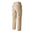 thumbnail image 6 of TOMVIGX Mens Cargo Pants Relaxed Fit Water Resistant Ripstop Hiking Pants Lightweight Elastic Waist Stretch Work Jeans Breathable Hunting Khaki Pants with Pockets 4XL, 6 of 8
