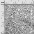 thumbnail image 2 of oneOone Rayon White Fabric Floral Sewing Craft Projects Fabric Prints By Yard 56 Inch Wide, 2 of 4