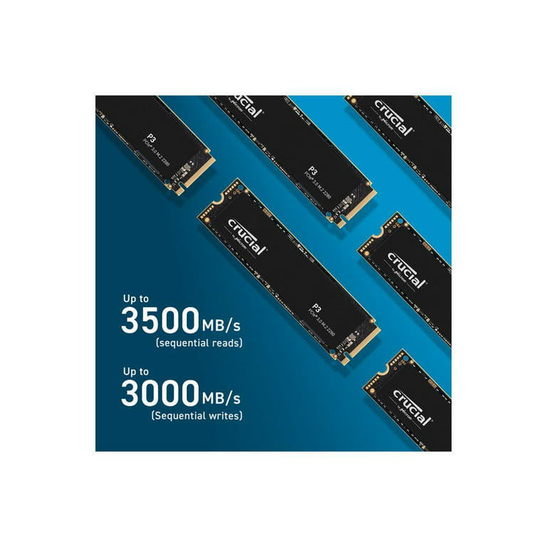 SSD Crucial P3 Plus 1TB PCIe 4.0 3D NAND CT1000P3PSSD8