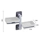 thumbnail image 3 of Porta jabón montado en la pared | Estante de almacenamiento de plástico autoadhesivo giratorio de 1 a 4 capas para baño y cocina | Drenaje rápido | Ahorro de espacio | Blanco | Múltiples tamaños, 3 of 8