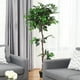 thumbnail image 3 of Planta Artificial Costway 150 cm Decorativa alta para decoración de Hogar, 3 of 5