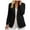 Black, variant on Blazers for Women Casual Oversized Open Front Cardigan Long Sleeve Jackets Business Office Business Suit Blazer Sky Blue,Size for XXL