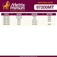 thumbnail image 2 of Metrix Premium Chassis Parts - 4 PC Outer Tie Rod End & Front Sway Bar Stabilizer End Link Kit Fits 96-05 Chevrolet Blazer RWD, 96-04 GMC Jimmy RWD, 96-00 Isuzu Hombre, ES3379T, K5254, 2 of 7