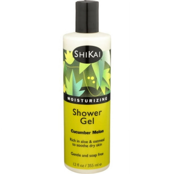Shikai Products Shower Gel - Cucumber Melon - 12 Oz - Pack of 3