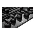 thumbnail image 3 of Whirlpool WCG55US0HB - Gas cooktop - 4 hobs - Niche - width: 28.5 in - depth: 19 in - black - black, 3 of 4