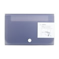 thumbnail image 1 of Grey Expanding File Folder, Subdivision Accordion File Folder Mini Organizer PP Wallet for Cards, Coupons, Receipt, Tax Item or Changes, 7x4.33 Inches, 12 Pockets with Tabs and Check Case, 1 of 7