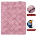 thumbnail image 2 of for Xiaomi Redmi Pad Pro/Xiaomi Poco Pad 12.1 inch Case, Rhombus Grid Pattern Multiple Viewing Angles Stand Slim Folio Cover (Pink), 2 of 7