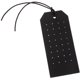 thumbnail image 1 of FENGGUIQU Tarjetas Portaretes De Cuero Negro Para Mostrar Joyería Con Y, 1 of 8