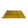 thumbnail image 2 of Ahgly Company Machine Washable Indoor Rectangle Oriental Yellow Industrial Area Rugs, 8' x 12', 2 of 4