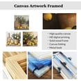thumbnail image 5 of ZHONGYUTONG Lemons Wall Art Set of 3 Pictures of Lemons for Kitchen Yellow Citrus Fruit Canvas Prints Farmhouse Kitchen Dining Pantry Room Bar Decor Framed (10.00" x 10.00" x 3PCS), 5 of 5