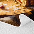 thumbnail image 5 of Erosebridal Berry Pie Twin Quilt Set 2 Pieces,Cozy Christmas Twin Coverlet Set,Orange Brown,1 Bedspread and 1 Pillowcase, 5 of 7