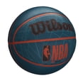 thumbnail image 5 of Wilson NBA DRV Plus Outdoor Basketball, Blue, 29.5 in., 5 of 6