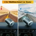 thumbnail image 5 of Car Heater 12V 150W Portable Car Heater, 2 in 1 Car Heating and Cooling Fan,Car Windshield Defroster Demister, 5 of 6