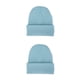 thumbnail image 3 of Sonducket Beanie Hats Gorros de punto Skullcap Headwear Accesorios para el cabello Azul claro Azul claro 2Conjunto, 3 of 6