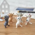 thumbnail image 5 of piezas de soporte de papelería para gatos, soporte para bolígrafos bailarines, soporte para bolígrafos con forma de gato bailarín, 5 of 5
